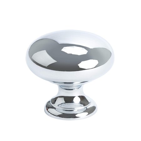 BERENSON Plymouth Polished Chrome Round Knob 9951-126-P